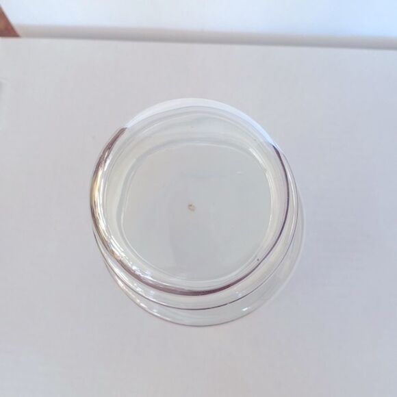 Vintage Jar Libbey Glass Country Geese Blue Ribbon Storage Canister 8¼" with lid - Picture 5 of 11